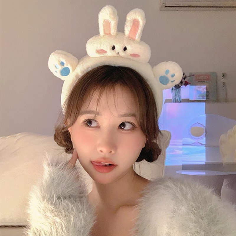 Bờm Tóc,Băng Đô Cài Tóc Hoạt Hình Gấu Dâu Lotso/Thỏ Trắng/Gấu Nâu/Ếch Xanh Xinh Xắn Phụ Kiện Tóc