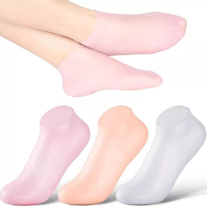 Tất Ủ Chân Silicon Ủ Kem Dưỡng Ẩm Chống Khô Da Nứt Nẻ Gót, Vớ Ủ Chân Giúp Bảo Vệ Da Dưỡng Trắng Mềm Da