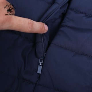 Beverly Hills Polo Club-Áo khoác Áo Gile Nam Regular Fit Navy Trơn - GMRSW23V025