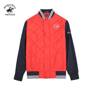 Beverly Hills Polo Club-Áo khoác 2 Lớp Nam Regular Fit Đỏ Trơn - JMRLW23V026