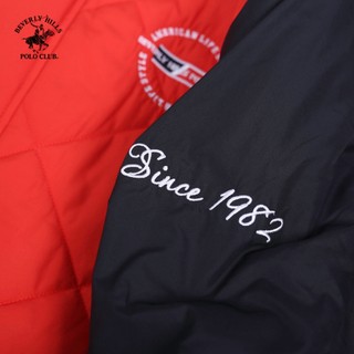 Beverly Hills Polo Club-Áo khoác 2 Lớp Nam Regular Fit Đỏ Trơn - JMRLW23V026
