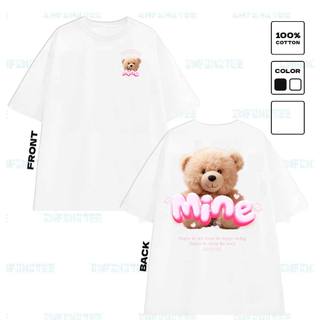 Áo thun INFINITEE Fni24011, Thun 100% Cotton - form rộng Unisex.