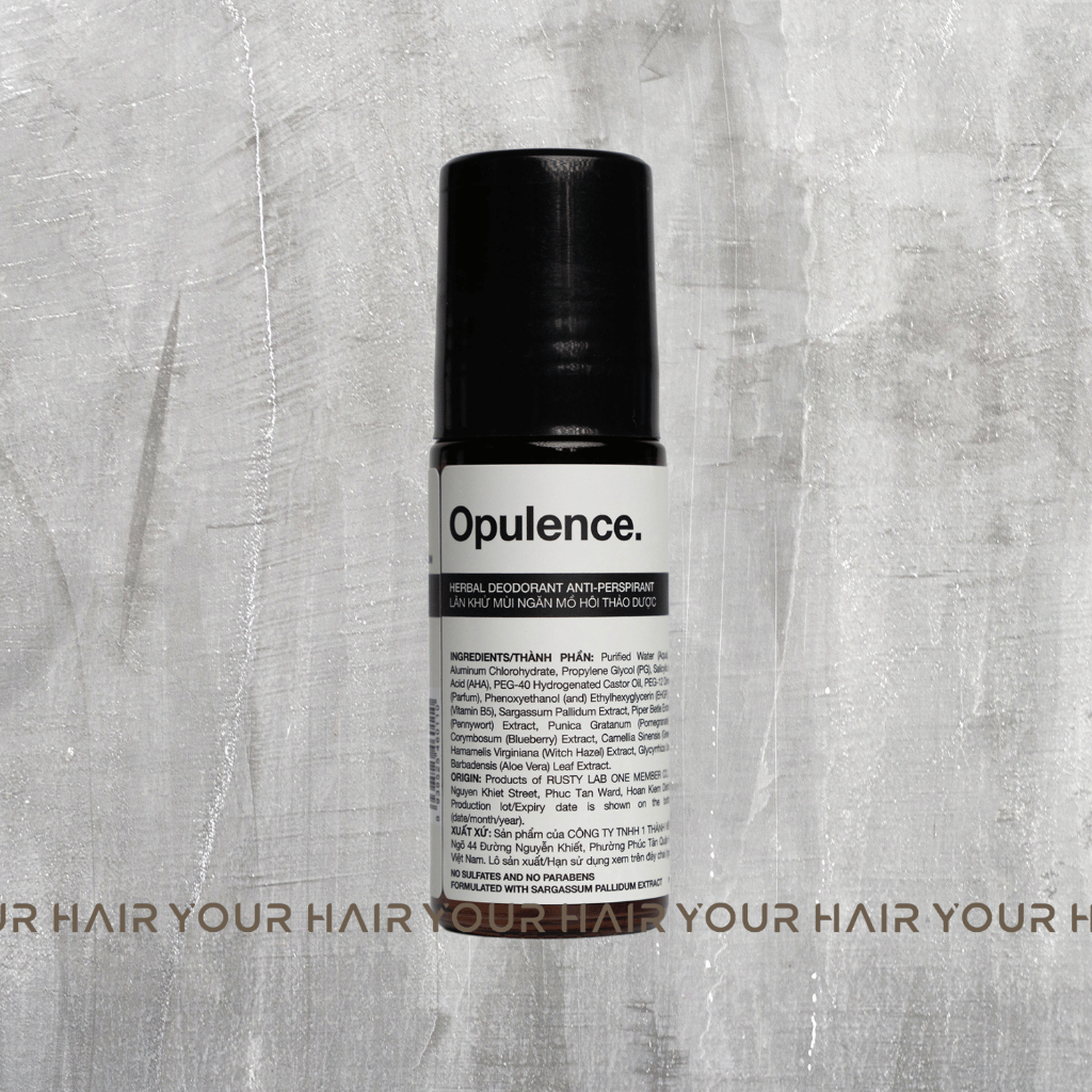 Lăn thảo dược khử mùi ngăn mồ hôi Opulence Rusty Lab 15ml