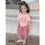Bộ quần áo bé gái Bộ đồ croptop kết hợp quần Jogger túi hộp cho bé gái TB414 TN415