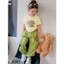 Bộ quần áo bé gái Bộ đồ croptop kết hợp quần Jogger túi hộp cho bé gái TB414 TN415