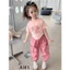 Bộ quần áo bé gái Bộ đồ croptop kết hợp quần Jogger túi hộp cho bé gái TB414 TN415