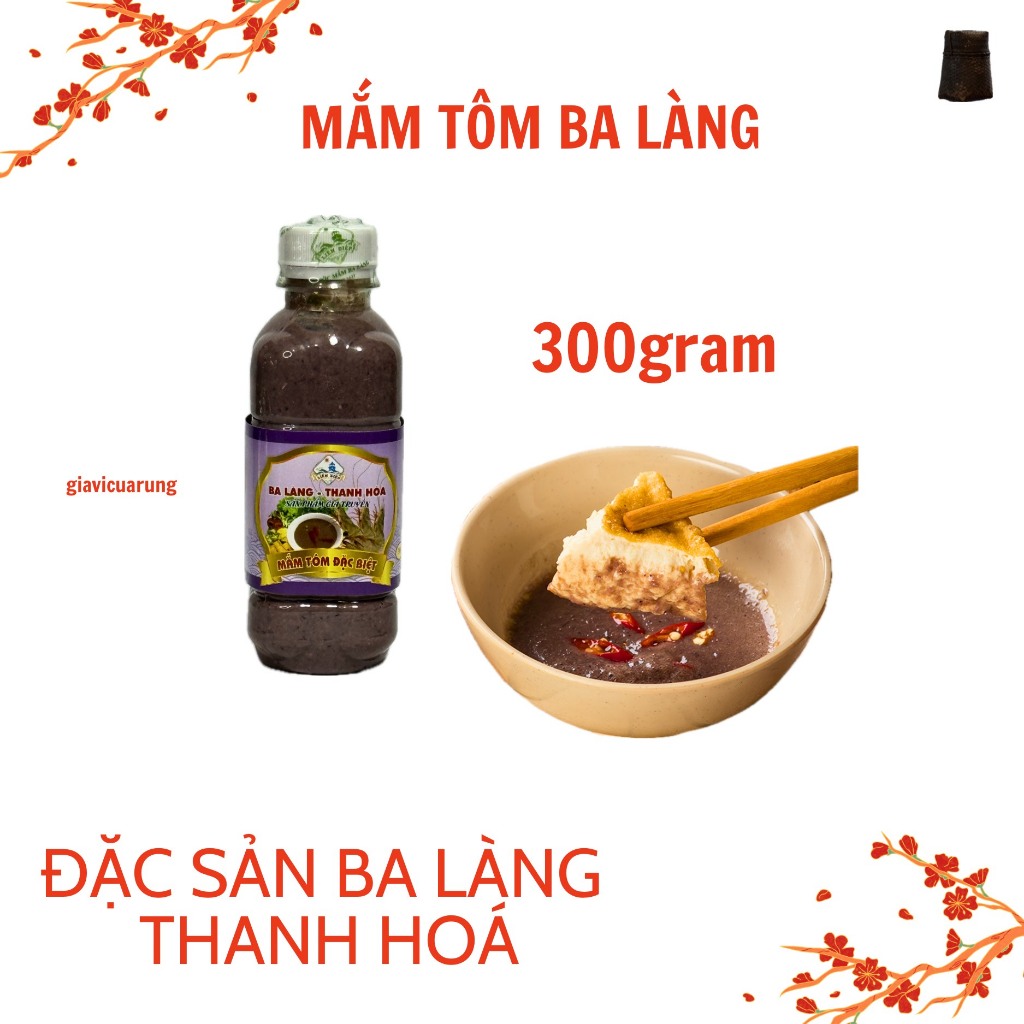 Mắm Tôm Ba Làng Tĩnh Gia, Thanh Hoá