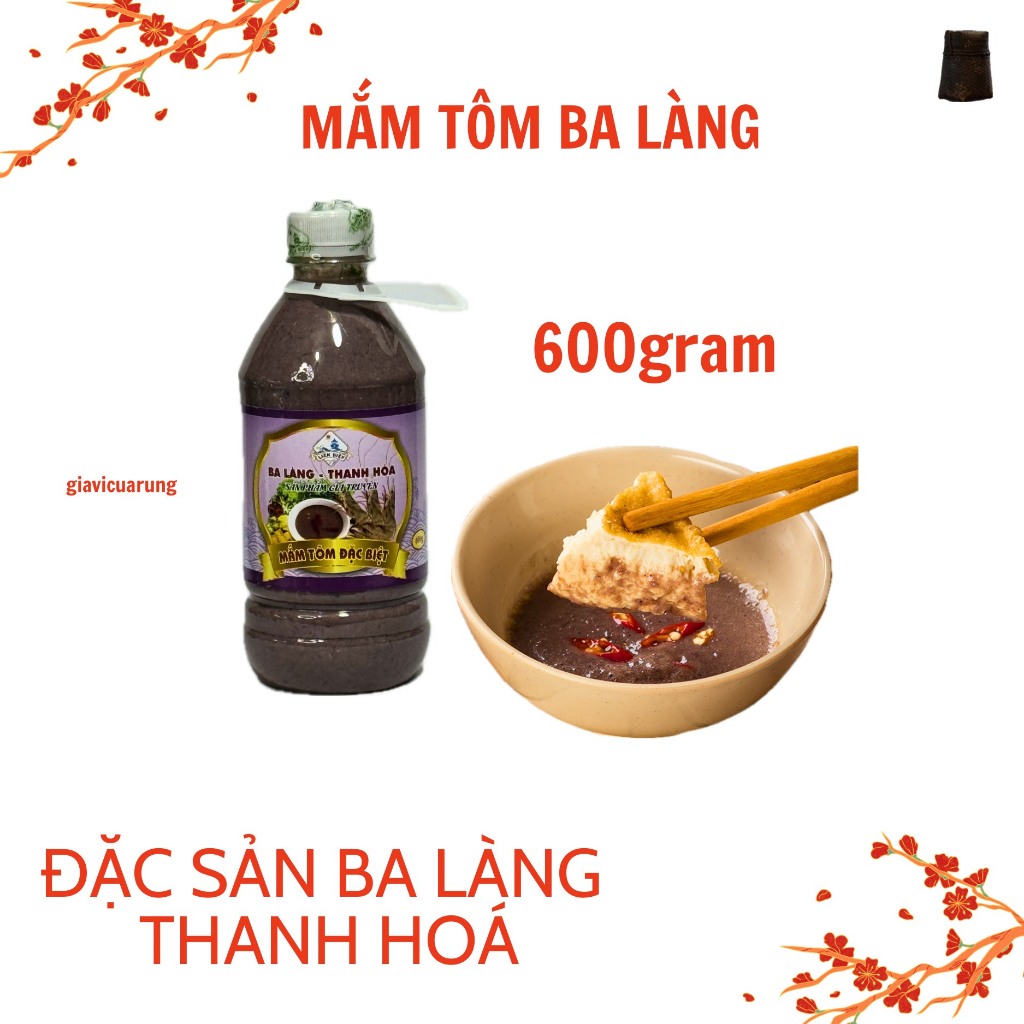 Mắm Tôm Ba Làng Tĩnh Gia, Thanh Hoá
