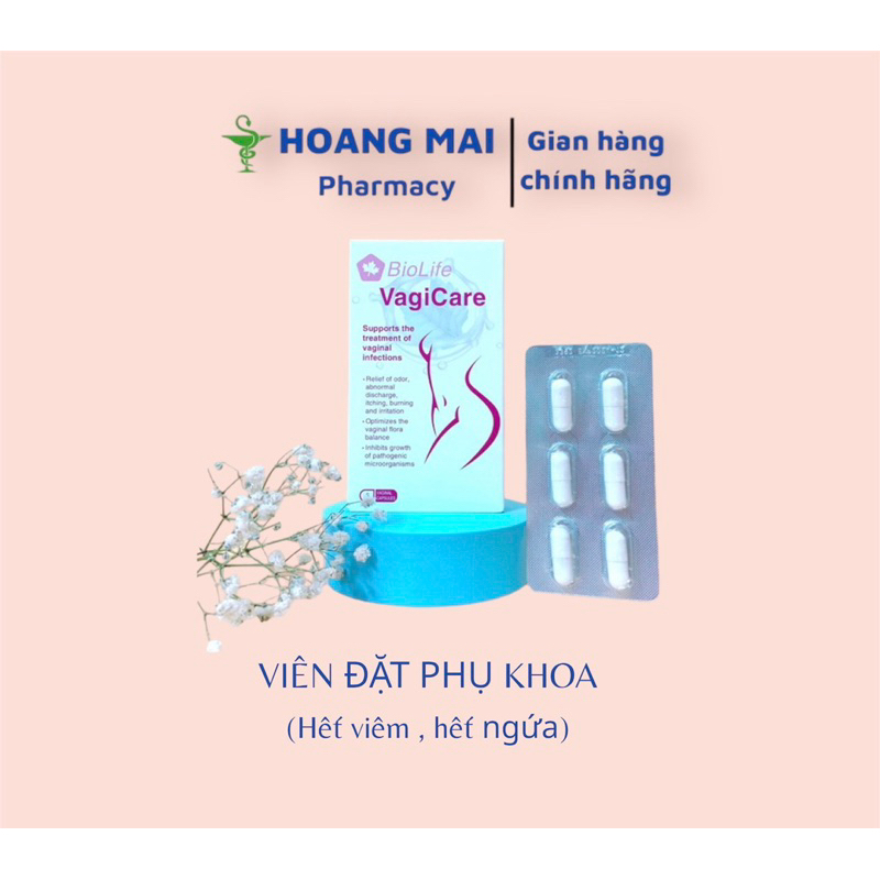 Biolife Vagicare Gi M N M Ng A Nhi M Khu N Men Vi Sinh Ph Khoa Ch M S C V Ng K N Shopee