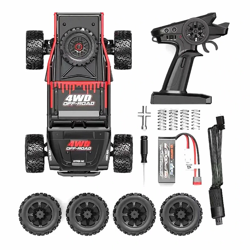 MJX 14209 HYPER GO Xe rc tốc độ cao không chổi than brulesh