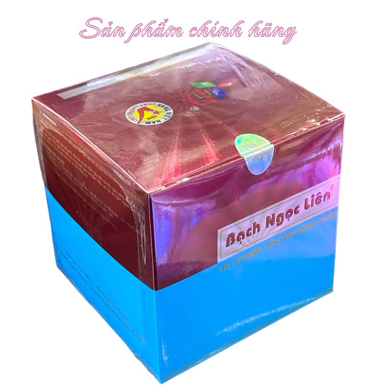 kem dưỡng trắng da toàn thân  bạch Ngọc liên 90gram