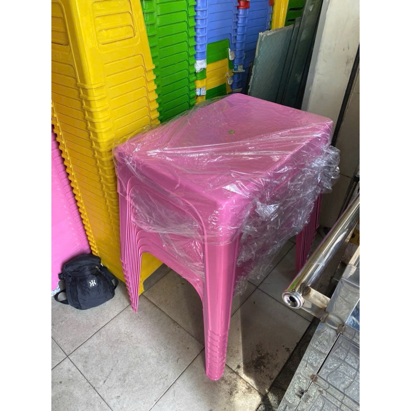 combo 5 cai bàn nhựa ăn cơm đủ màu siêu bền gọn nhẹ
