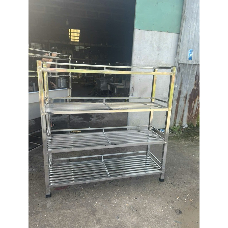 Kệ INox Bền Đẹp INox 100% đảm bảo chất luọng ( nhận đặt hàng theo yêu cầu)