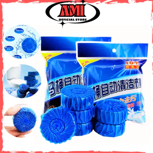 Combo 3 Gói 10 viên tẩy bồn cầu ,thả bồn cầu,diệt vi trùng ,khử mùi nhà vệ sinh tiện dụng_AMI