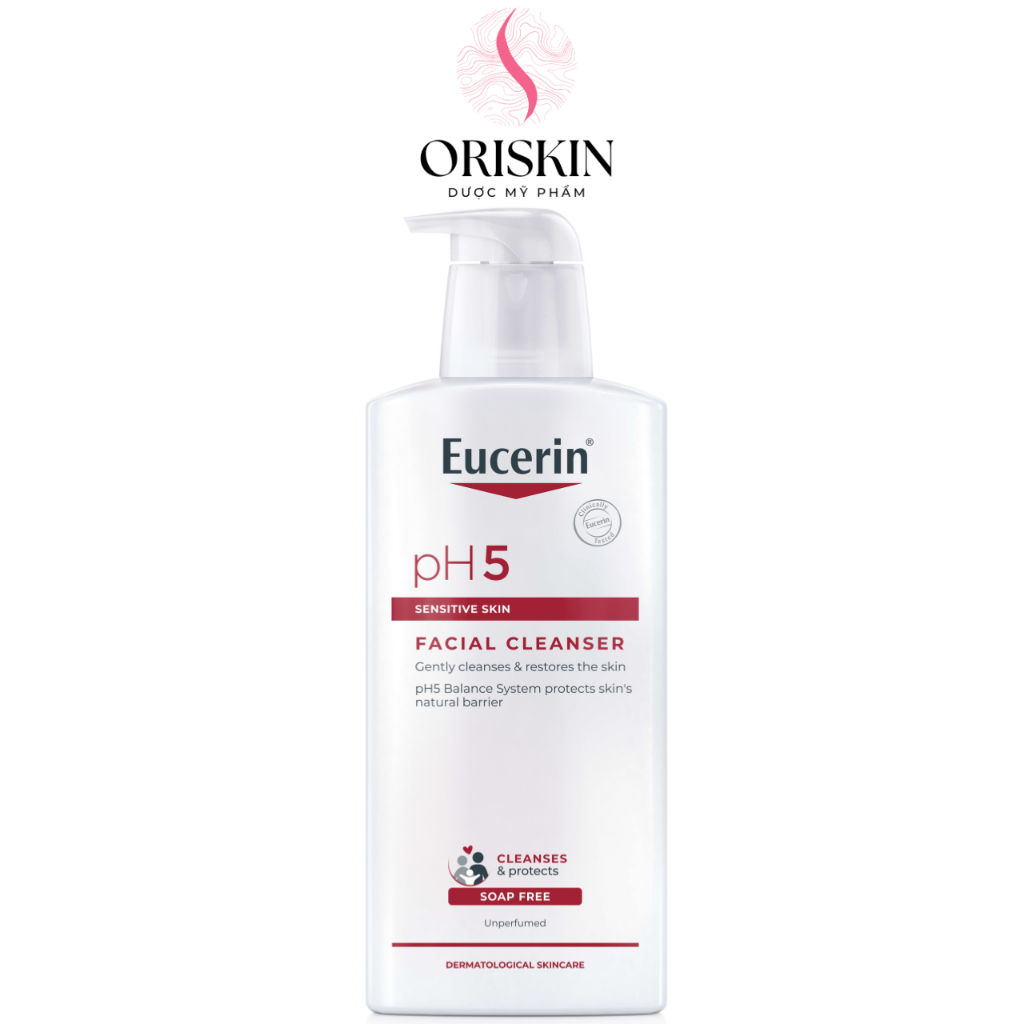 Ảnh Eucerin - Sữa Rửa Mặt cho da nhạy cảm Eucerin PH5 Facial Cleanser Sensitive Skin 1