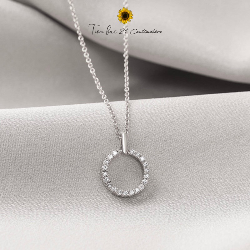 Ảnh Dây chuyền bạc Circle, Dây chuyền Tiệm bạc 21Centimeters 1