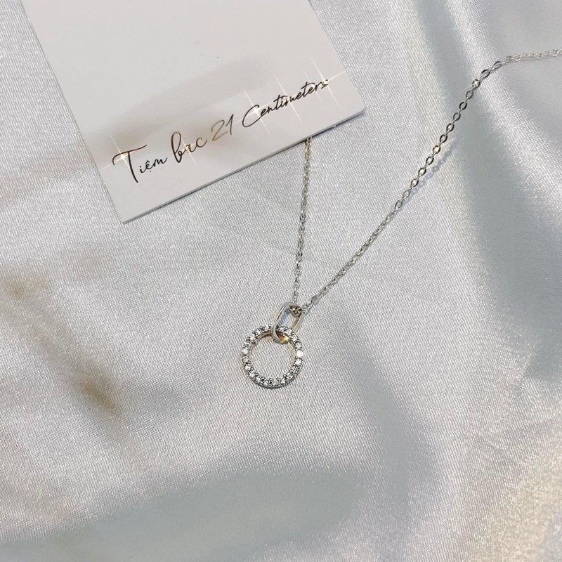 Ảnh Dây chuyền bạc Circle, Dây chuyền Tiệm bạc 21Centimeters 4