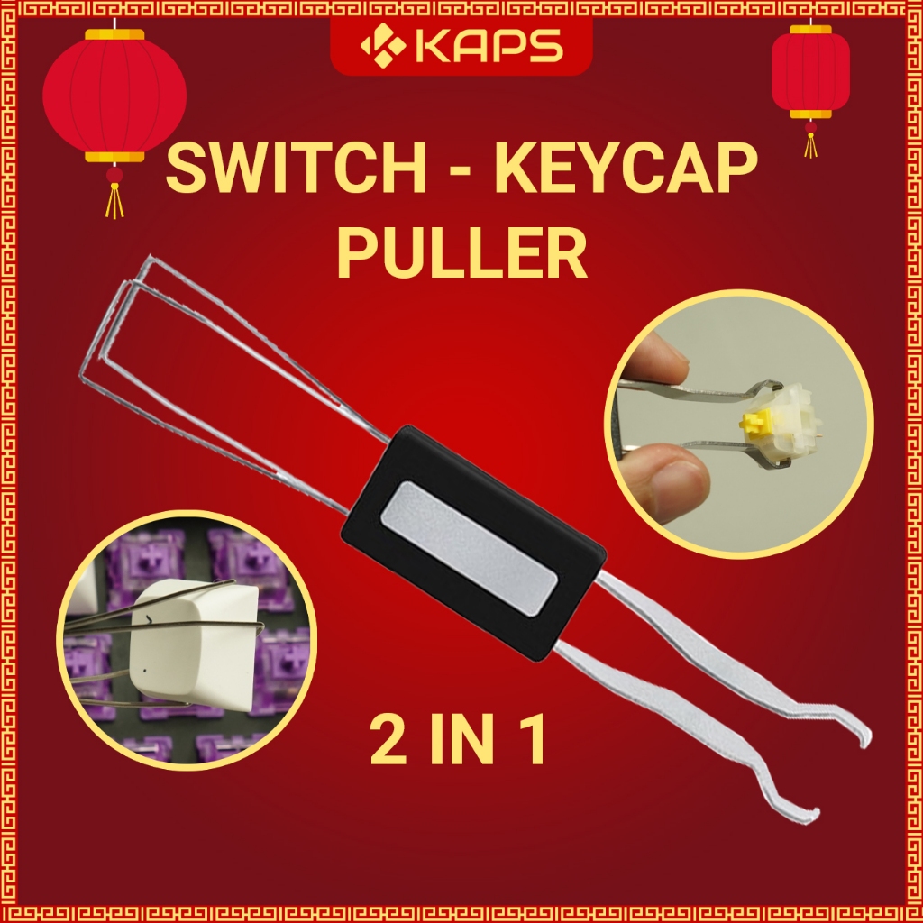 Switch puller, Keycap puller 2in1, dụng cụ tháo switch, dụng cụ tháo