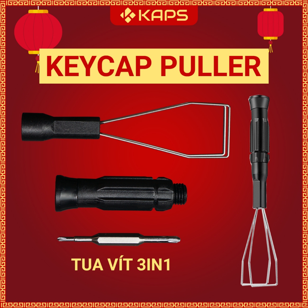 Key puller 3in1 Dụng cụ hổ keycap bàn phím cơ Keycap puller Đầu