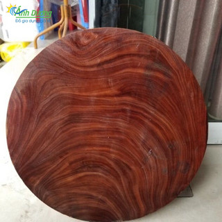 Thớt gỗ me sừn tròn gỗ tốt dùng bền đẹp