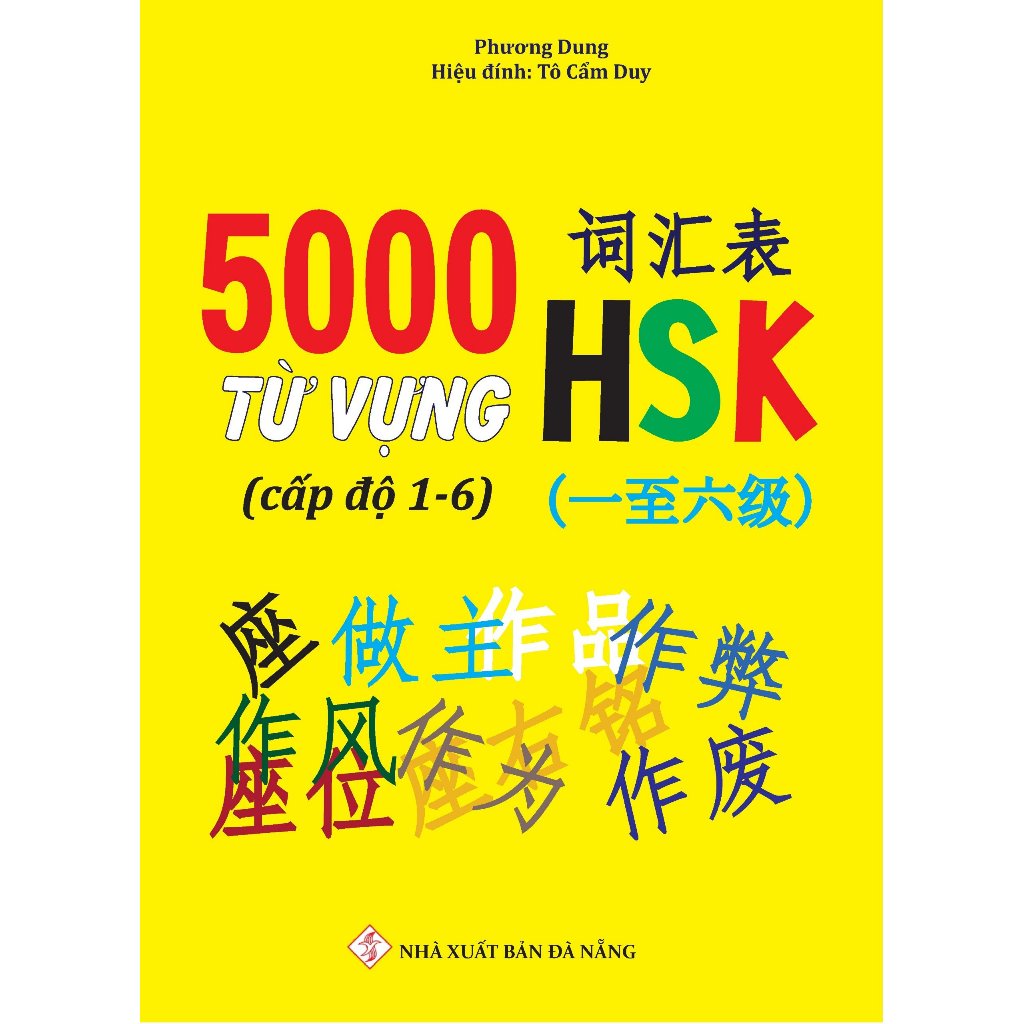 Sách - 5000 từ vựng HSK (cấp độ 1-6) | BigBuy360 - bigbuy360.vn