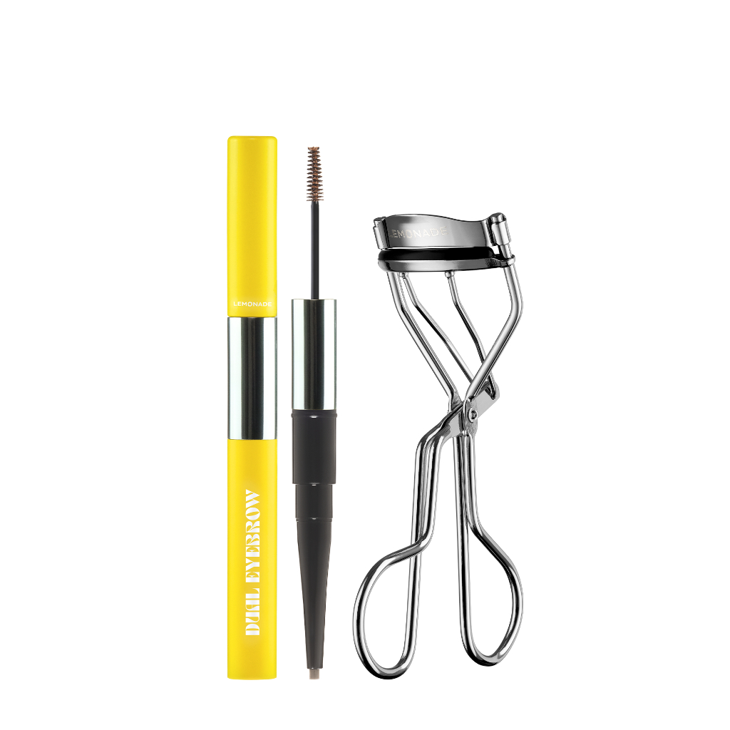 Ảnh Combo Lemonade Chì kẻ mày 2 đầu Dual Eyebrow 2.75g và Kẹp mi cong lâu 22g 2