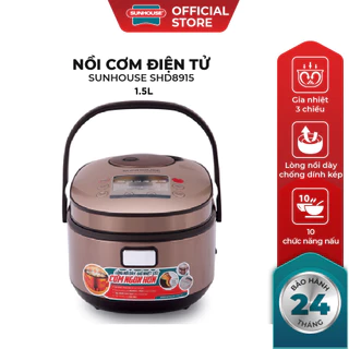NỒI CƠM ĐIỆN TỬ 1.5L SUNHOUSE MAMA SHD8915