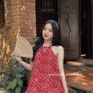 Set áo yếm TUYẾT MAI kèm chân váy voan tơ HAVANA SAT24
