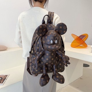 Balo chuột Mickey da PU hàng cao cấp