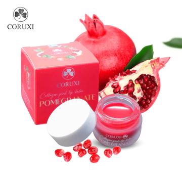 Son Dưỡng Hồng Môi Collagen Lựu Đỏ, Mặt Nạ Ủ Hồng Môi Coruxi, Ngừa Thâm Khô Nứt Nẻ Môi, Lên Màu Tươi Sau Phun Xăm