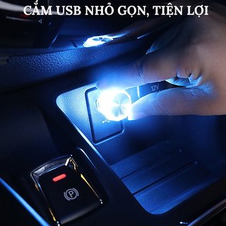 Đèn Led Trang Trí Nội Thất Ô Tô Xe Hơi, Cắm USB Ô Tô, Phòng Phủ Tiện Hơi