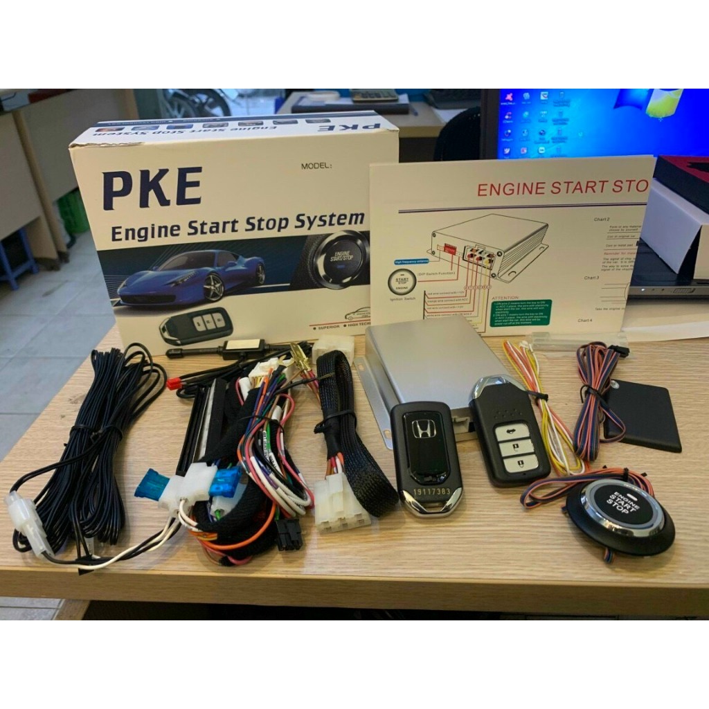 BỘ ĐIỀU KHIỂN START STOP SMARTKEY - ĐIỀU KHIỂN TỪ XA PKE CHÍNH HÃNG ...