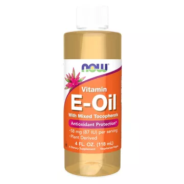 (HSD 5/2026) DẦU VITAMIN E NOW VITAMIN E-OIL (118ML)