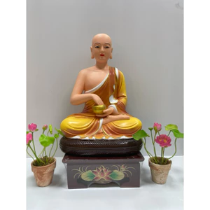 Tượng Ngài Thánh Tăng Sivali poly cao 20cm - 30cm - 40cm