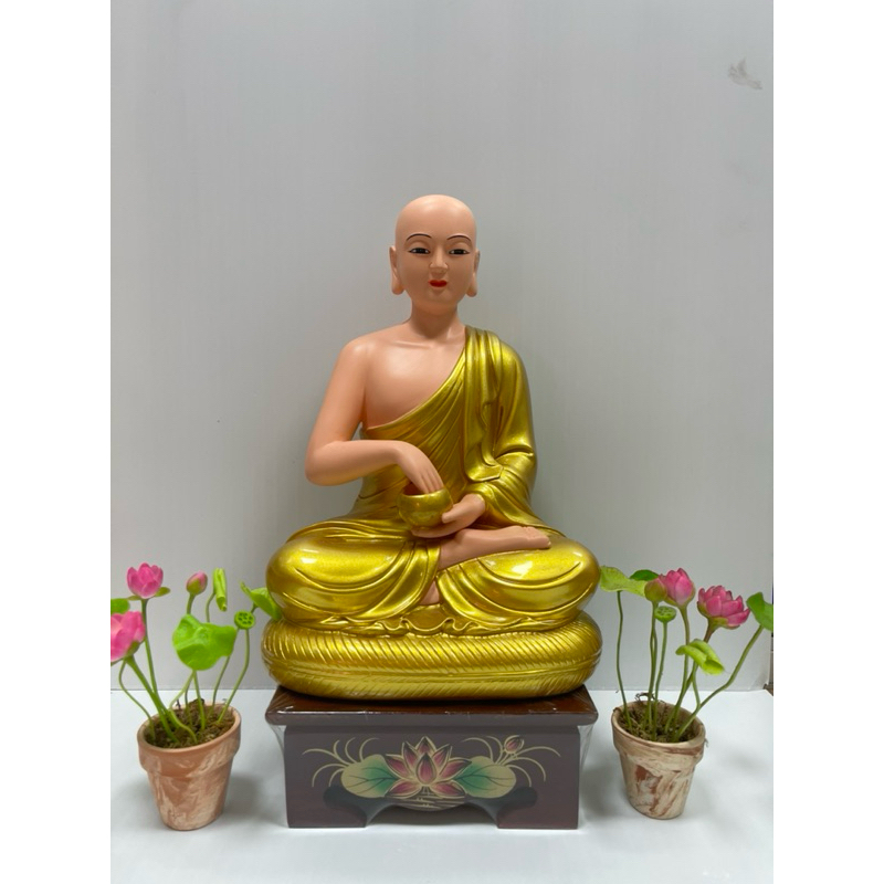 Tượng Ngài Thánh Tăng Sivali poly cao 20cm - 30cm - 40cm