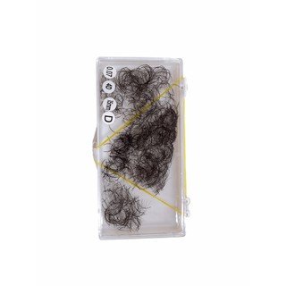 Mi fan 4D LASHES SUPPLY độ cong C - CC - D, độ dày 0. - 1 hộp 1000 fan - dụng cụ nối mi