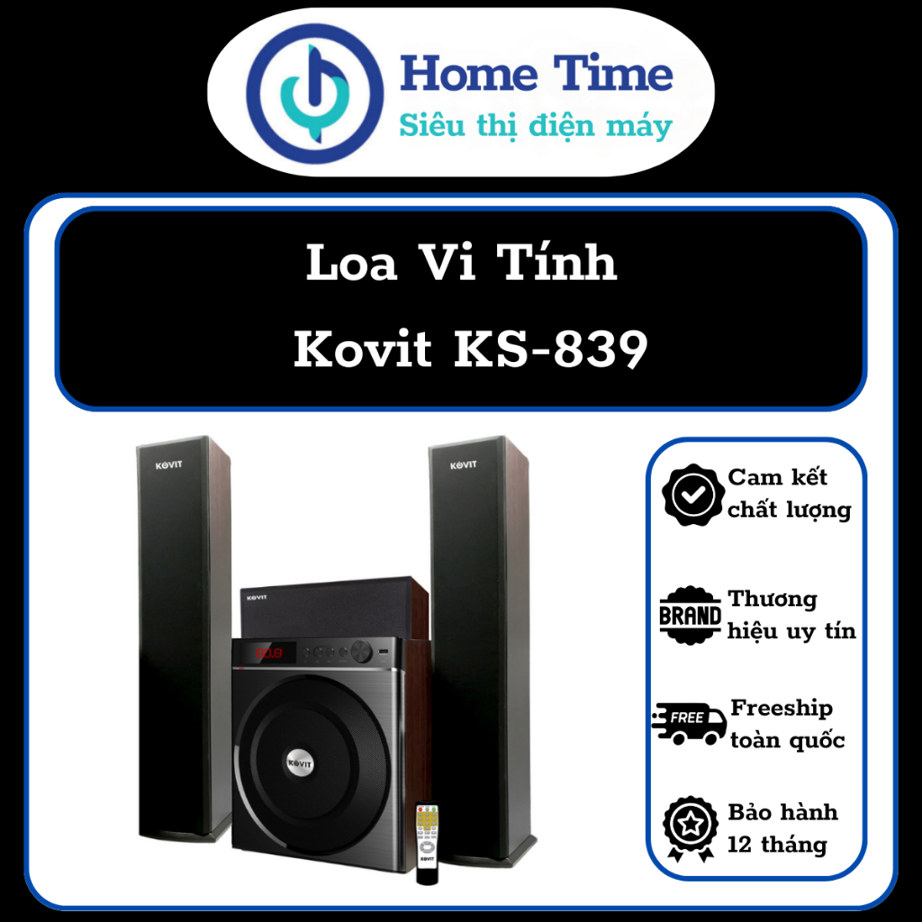 GIÁ XẢ TỒN) Loa Vi Tính, Loa Bluetooth 3.1ch Kovit KS-839 - Công ...