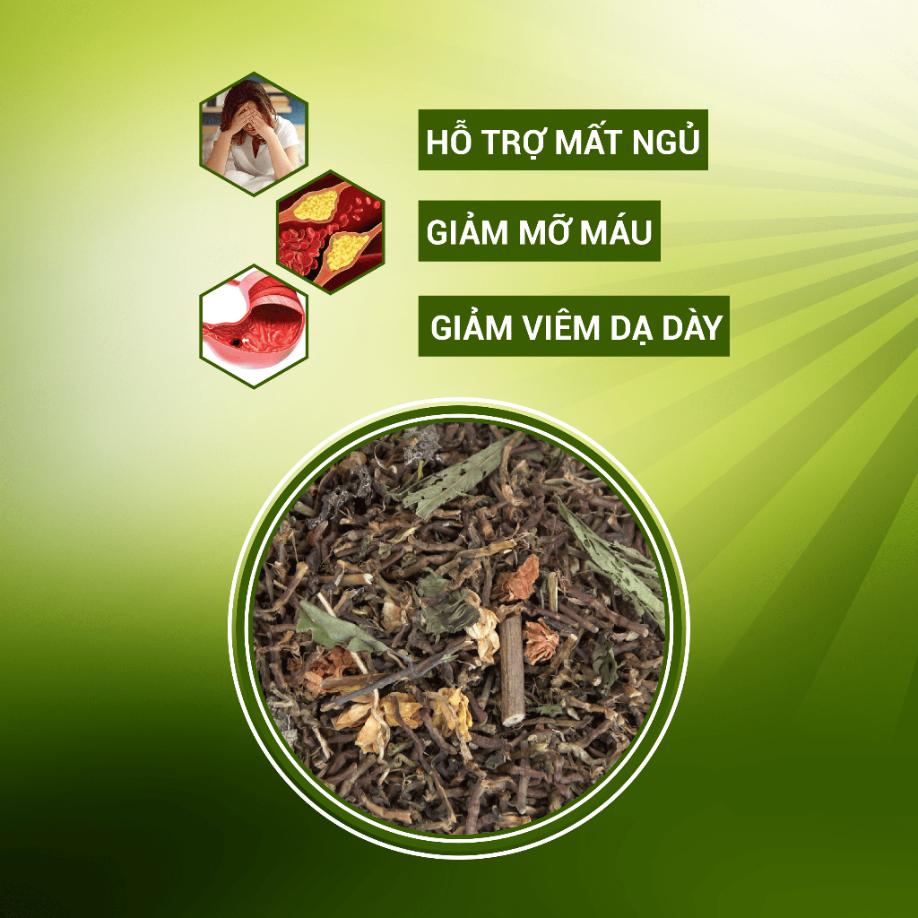 (Chính Hãng) Trà Hoàng Thảo Mộc Hỗ Trợ Ngủ Ngon Hiệu Quả