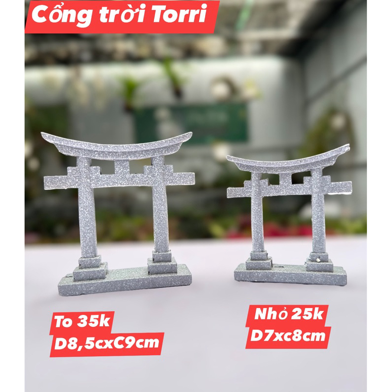 Cổng Trời Torri trang trí terrarium,bán cạn, tiểu cảnh,non bộ