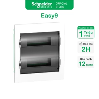 Tủ điện nhựa âm tường - Easy9 Book - 400V - 63A - 8 modules - Schneider Electric- EZ9E212S2F EZ9E312S2F