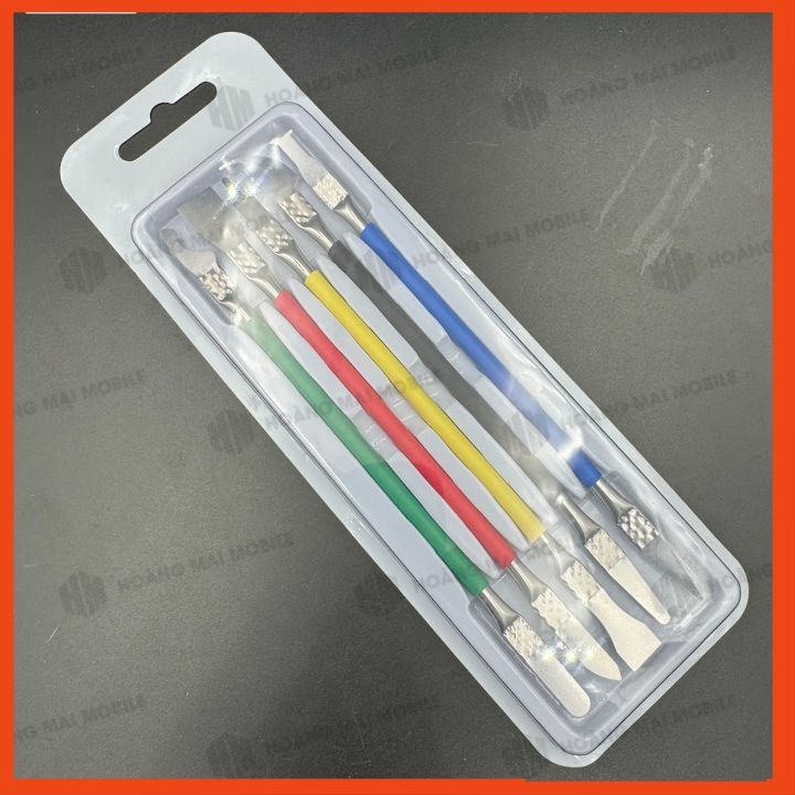 Bộ dao đục tách ic cạo vệ sinh keo, bộ 5 cái