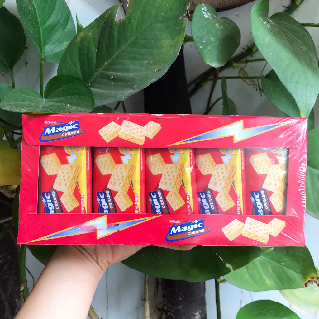 Bánh Magic Siêu Giòn Hai Lớp Kem Bơ (Hộp 20 gói) | Shopee Việt Nam