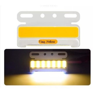 Combo 10 Đèn led sườn xe, đèn led sườn cob, đèn chống nước điện 12v và 24v