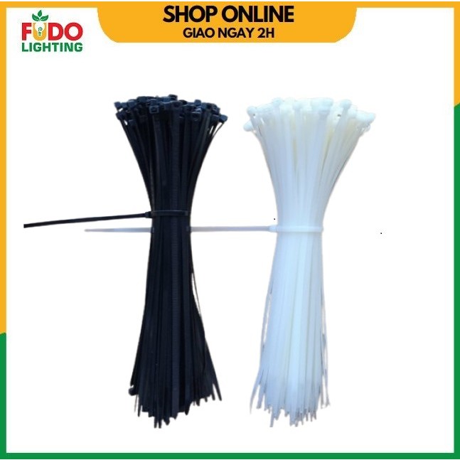 Dây rút 50CM trắng đen dây thít nhựa Tuosen với nhiều kích cỡ lựa chọn ...