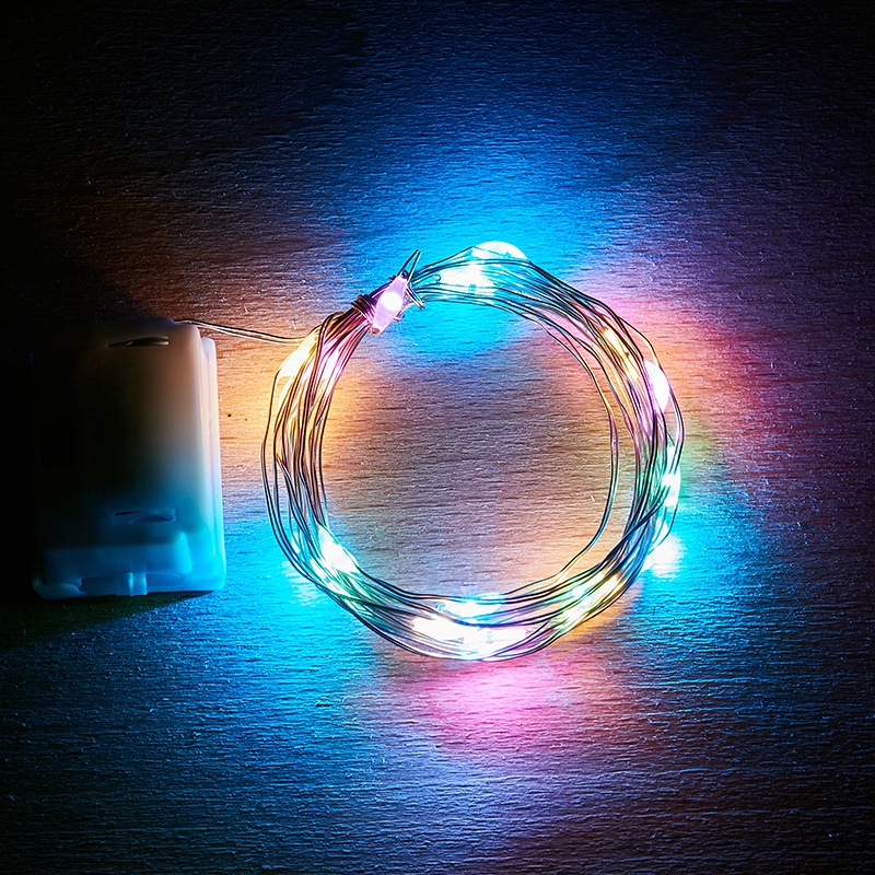 Đèn trang trí Led 3 độ nháy sáng bao gồm pin