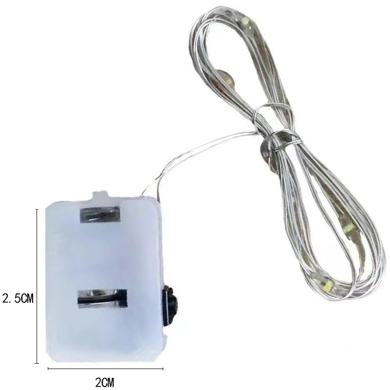 Đèn trang trí Led 3 độ nháy sáng bao gồm pin