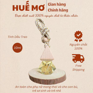 Tinh Dầu Treo Xe HUẾ MƠ - Tinh Dầu treo xe ô tô, nhà vệ sinh, phòng làm việc - 10ml