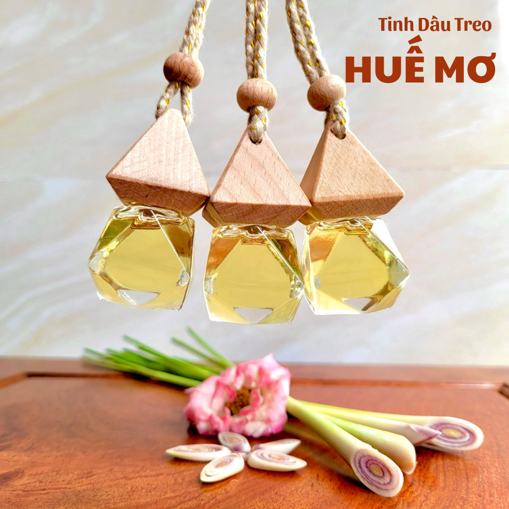 Tinh Dầu Treo Xe HUẾ MƠ - Tinh Dầu treo xe ô tô, nhà vệ sinh, phòng làm việc - 10ml