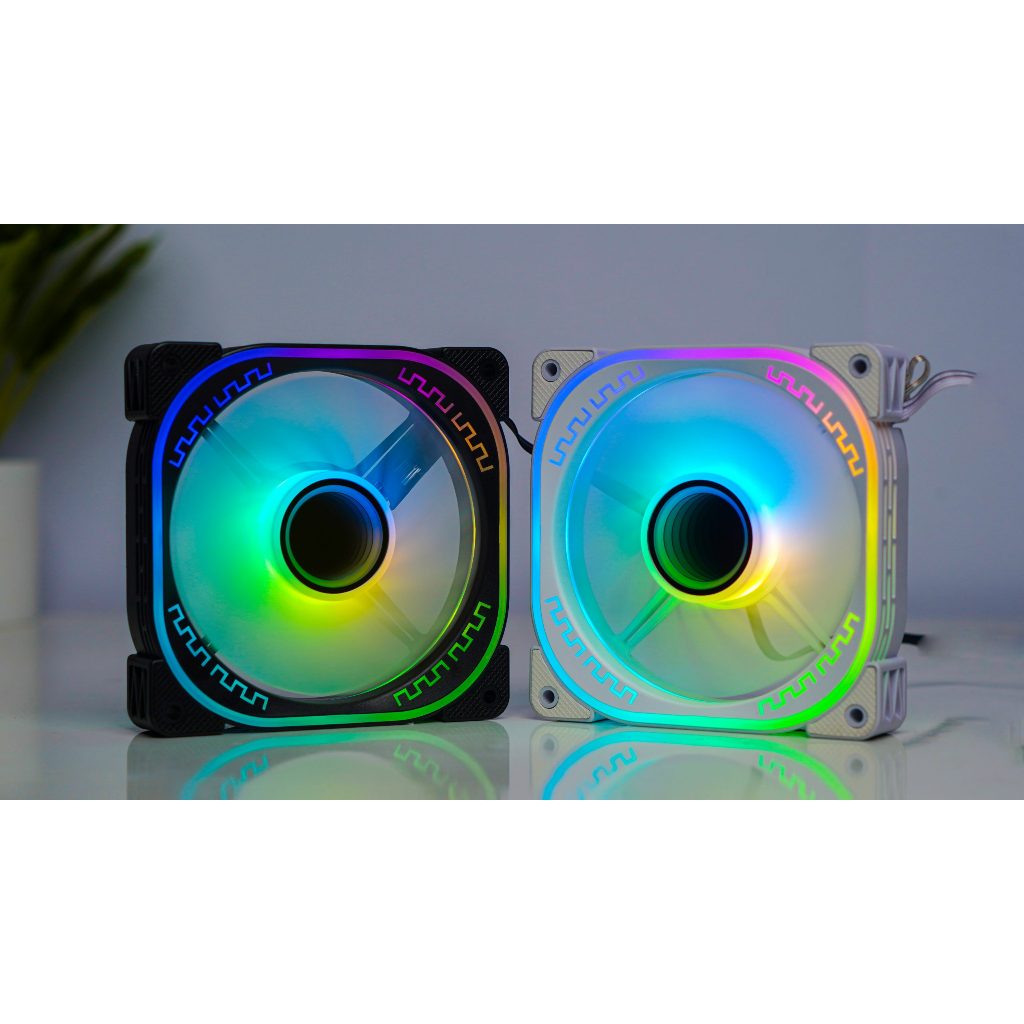 Fan Case Centaur Tf Ct Cm Tr Ng En Led Rgb Ng B Hub Coolmoon Shopee Vi T Nam