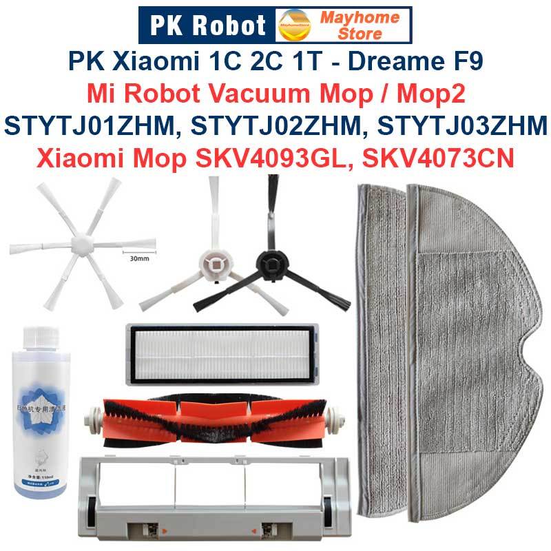 Accessori Xiaomi Mi Roborock S4/S5/S6 E2/E3/E4 Robot Aspirapolvere 24 Pezzi 91852741